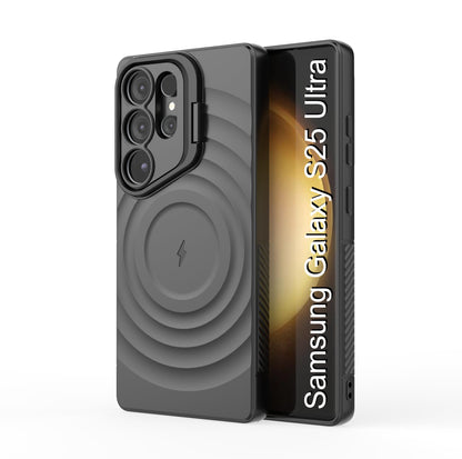 TitanShield Wave Silicone Magsafe Back Case Cover for Samsung Galaxy S25 Ultra 5G