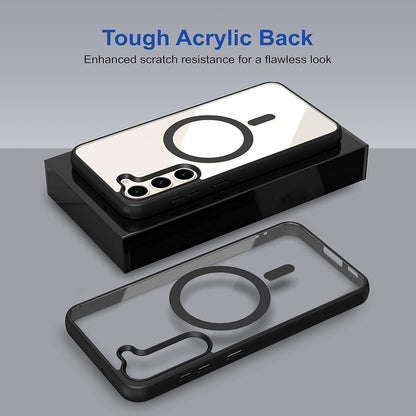 Clear Shockproof Magsafe Back Case Cover for Galaxy S23 5G