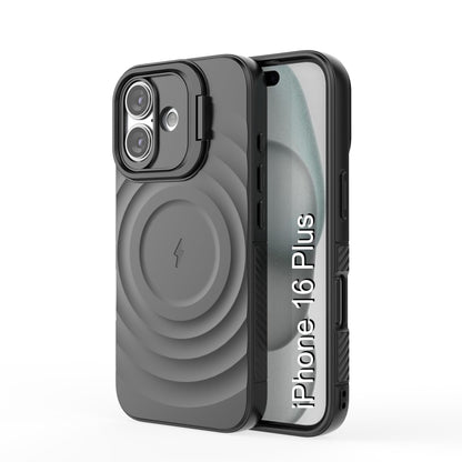 TitanShield Wave Silicone Magsafe Back Case Cover for Apple iPhone 16 Plus