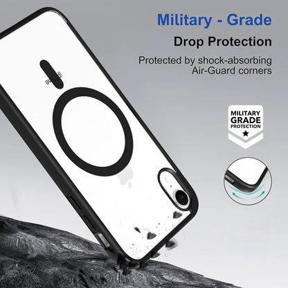 Clear Shockproof Magsafe Back Case Cover for Apple iPhone XR