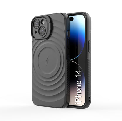 TitanShield Wave Silicone Magsafe Back Case Cover for Apple iPhone 14