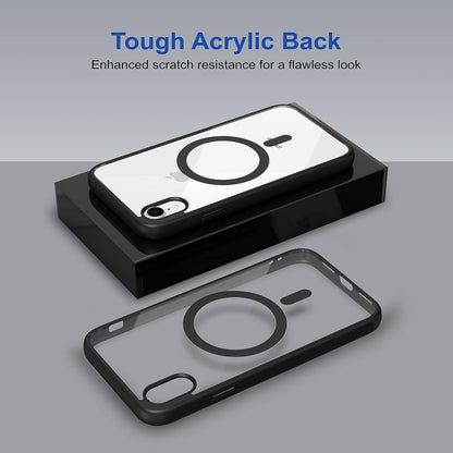 Clear Shockproof Magsafe Back Case Cover for Apple iPhone XR