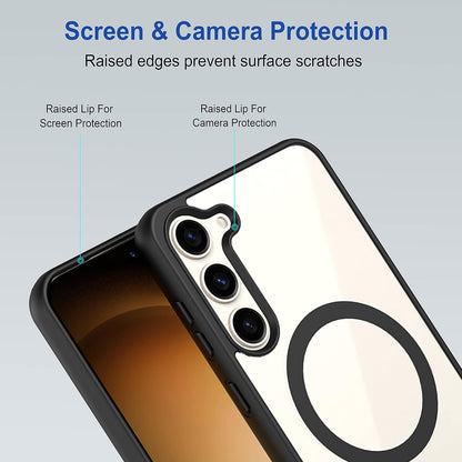 Clear Shockproof Magsafe Back Case Cover for Galaxy S23 5G