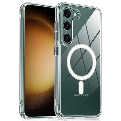 Clear Shockproof Magsafe Back Case Cover for Galaxy S23 5G