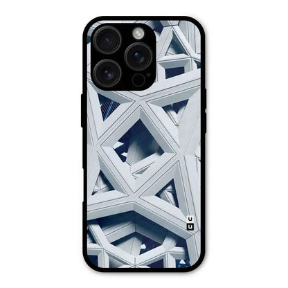 Abstract White Lines Shockproof Hybrid Protection (Metal + TPU) Back Case Cover CoversCart