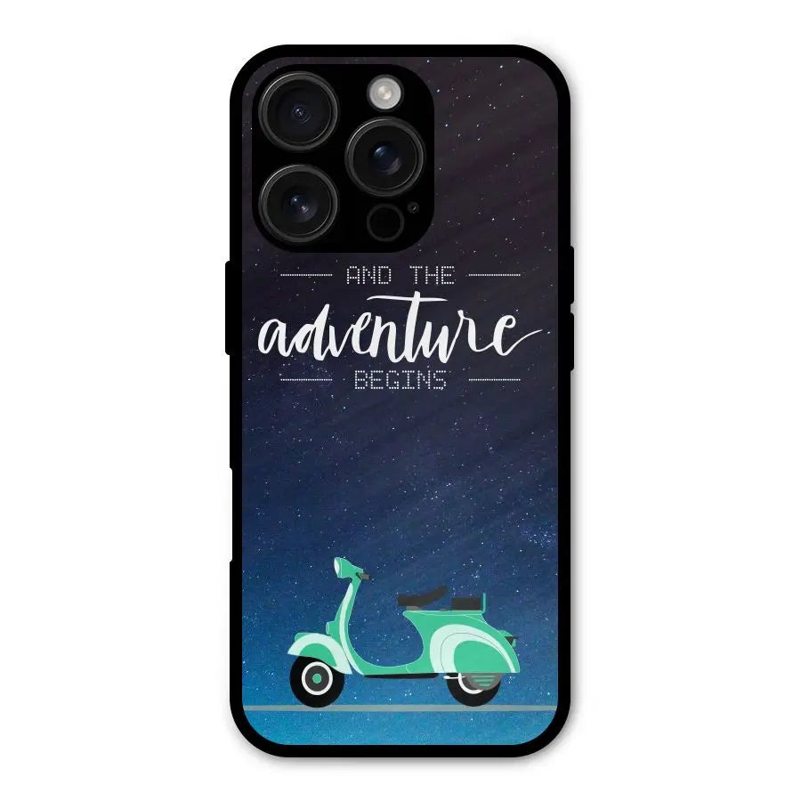 Adventure Scooter Shockproof Hybrid Protection (Metal + TPU) Back Case Cover CoversCart