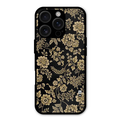 Aesthetic Golden Design Shockproof Hybrid Protection (Metal + TPU) Back Case Cover CoversCart