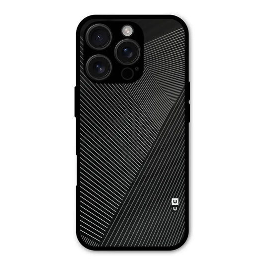 Aesthetic White Stripes Shockproof Hybrid Protection (Metal + TPU) Back Case Cover CoversCart
