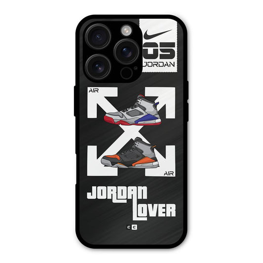 Air Shoe Lover Shockproof Hybrid Protection (Metal + TPU) Back Case Cover