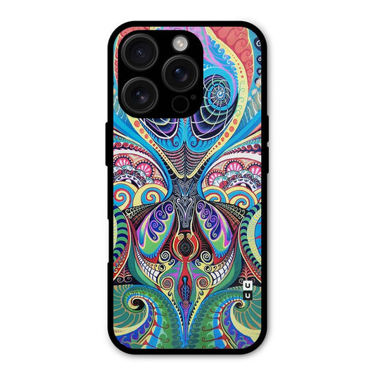 Alien Psychedelic Art Shockproof Hybrid Protection (Metal + TPU) Back Case Cover