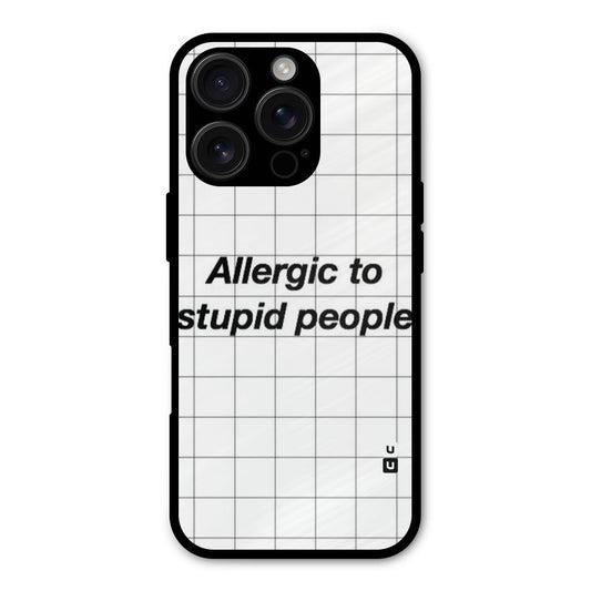 Allergic Shockproof Hybrid Protection (Metal + TPU) Back Case Cover