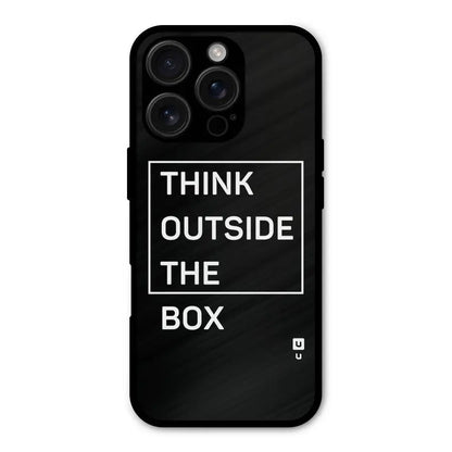 Always Think Outside Shockproof Hybrid Protection (Metal + TPU) Back Case Cover CoversCart