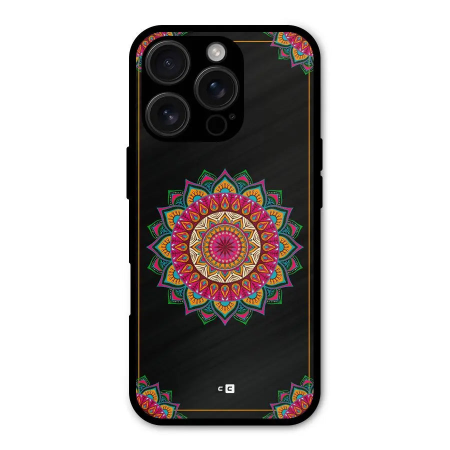 Amazing Mandala Art Shockproof Hybrid Protection (Metal + TPU) Back Case Cover CoversCart
