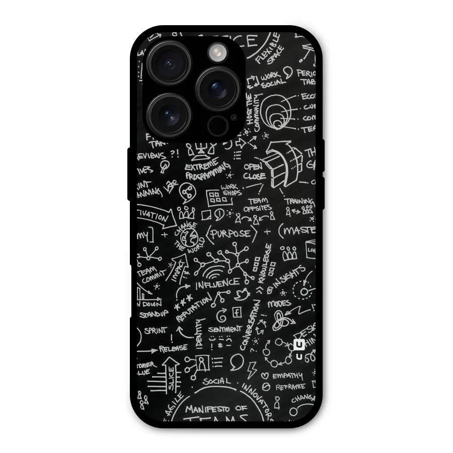Anatomy Pattern Shockproof Hybrid Protection (Metal + TPU) Back Case Cover CoversCart