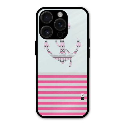 Anchor Design Stripes Shockproof Hybrid Protection (Metal + TPU) Back Case Cover CoversCart