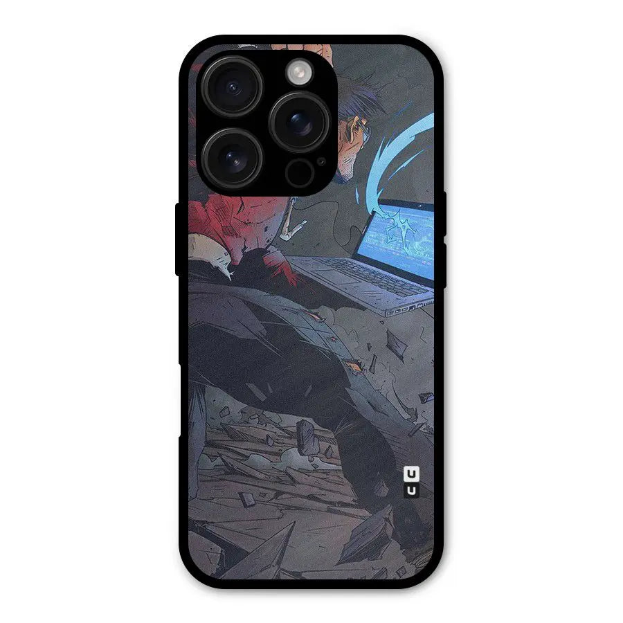 Angry Programmer Shockproof Hybrid Protection (Metal + TPU) Back Case Cover CoversCart