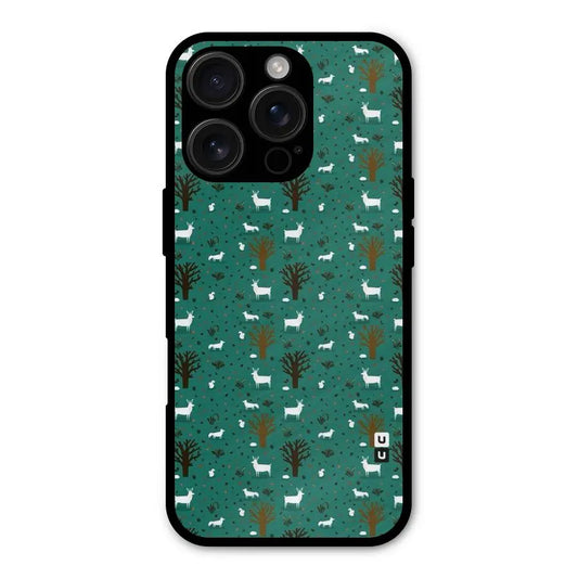 Animal Grass Pattern Shockproof Hybrid Protection (Metal + TPU) Back Case Cover CoversCart