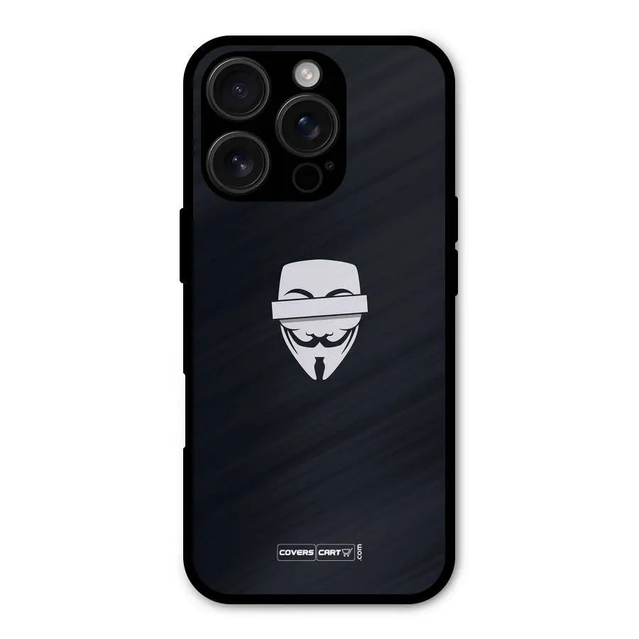 Anonymous Mask Shockproof Hybrid Protection (Metal + TPU) Back Case Cover CoversCart