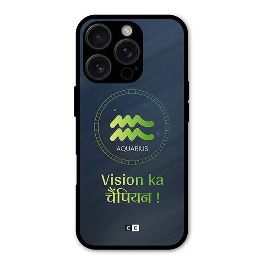 Aquarius Vision Shockproof Hybrid Protection (Metal + TPU) Back Case Cover CoversCart