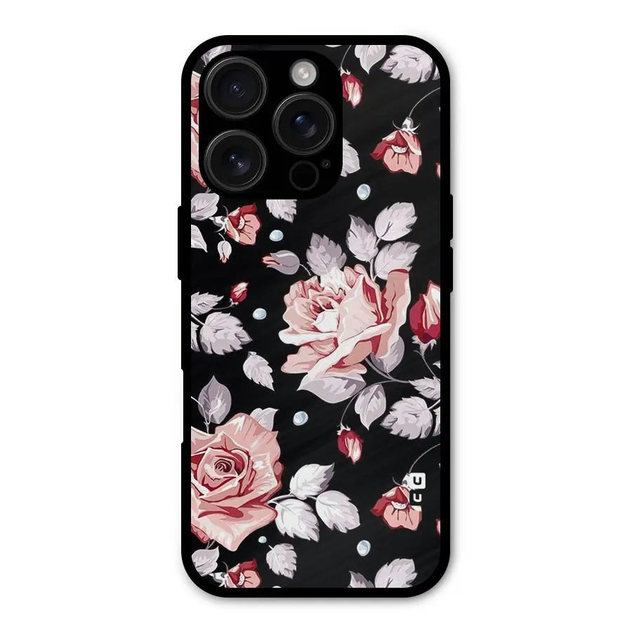 Artsy Floral Shockproof Hybrid Protection (Metal + TPU) Back Case Cover CoversCart