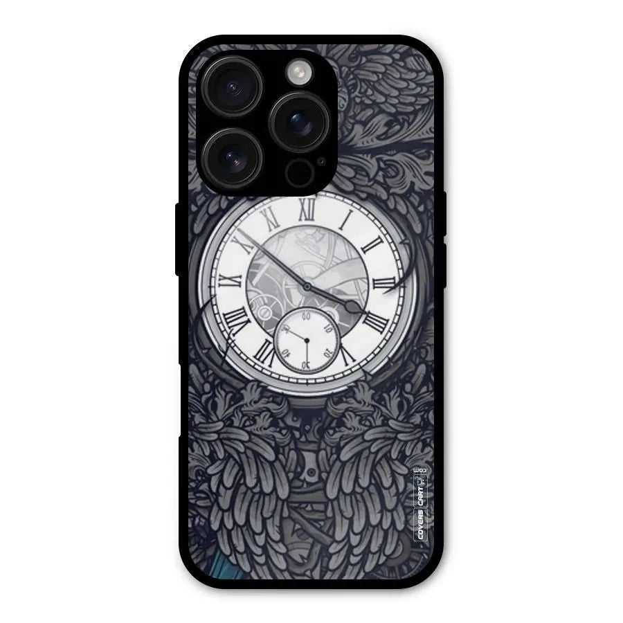 Artsy Wall Clock Shockproof Hybrid Protection (Metal + TPU) Back Case Cover CoversCart