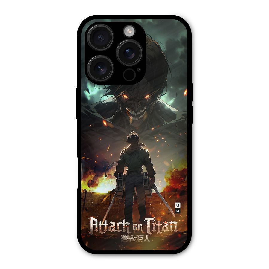 Atack On Titan Shockproof Hybrid Protection (Metal + TPU) Back Case Cover