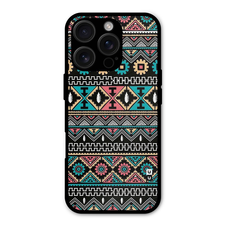 Aztec Beautiful Creativity Shockproof Hybrid Protection (Metal + TPU) Back Case Cover