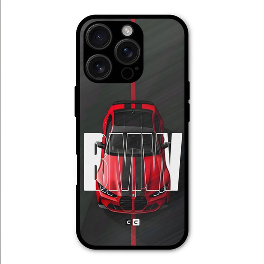 BMW Top View Racer Shockproof Hybrid Protection (Metal + TPU) Back Case Cover