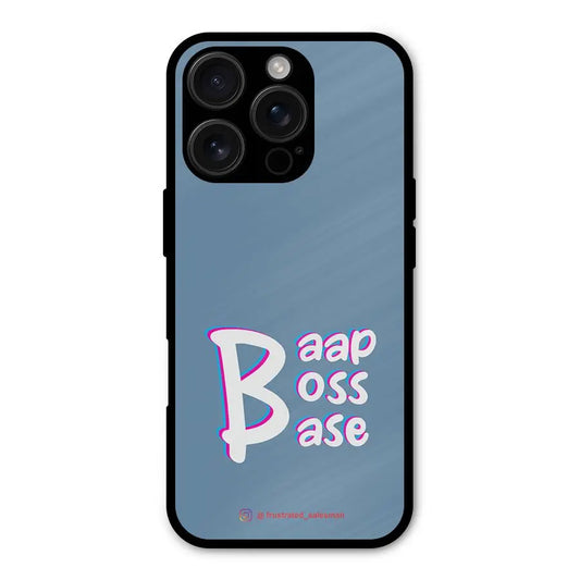 Baap Boss Base SteelBlue Shockproof Hybrid Protection (Metal + TPU) Back Case Cover CoversCart