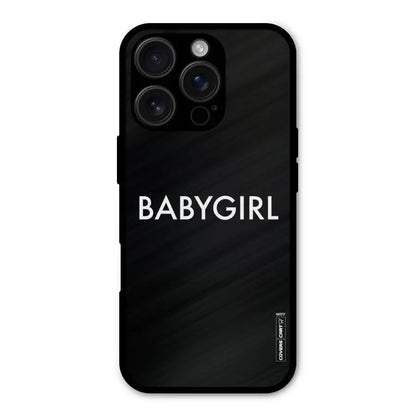 Baby Girl Shockproof Hybrid Protection (Metal + TPU) Back Case Cover CoversCart
