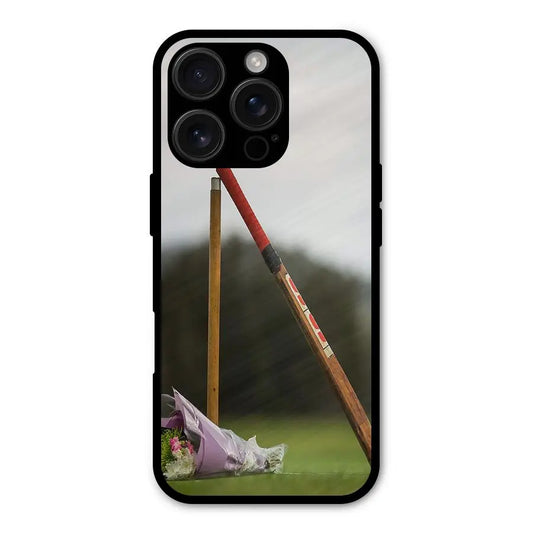 Bat Wicket Shockproof Hybrid Protection (Metal + TPU) Back Case Cover CoversCart
