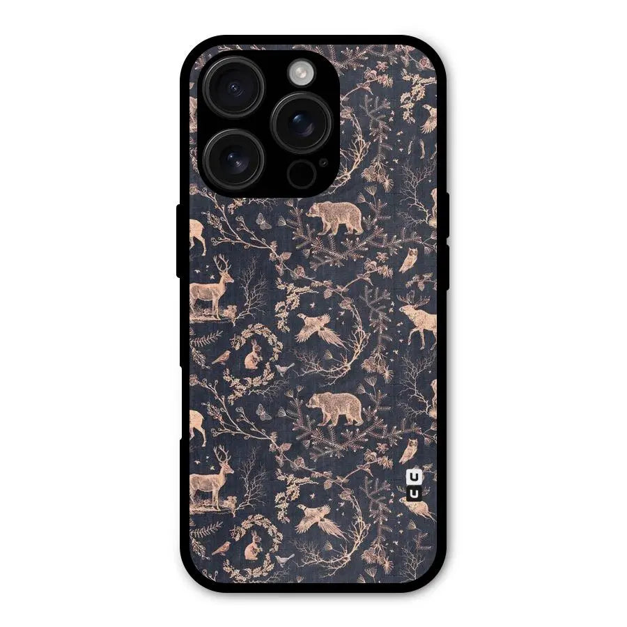 Beautiful Animal Design Shockproof Hybrid Protection (Metal + TPU) Back Case Cover CoversCart