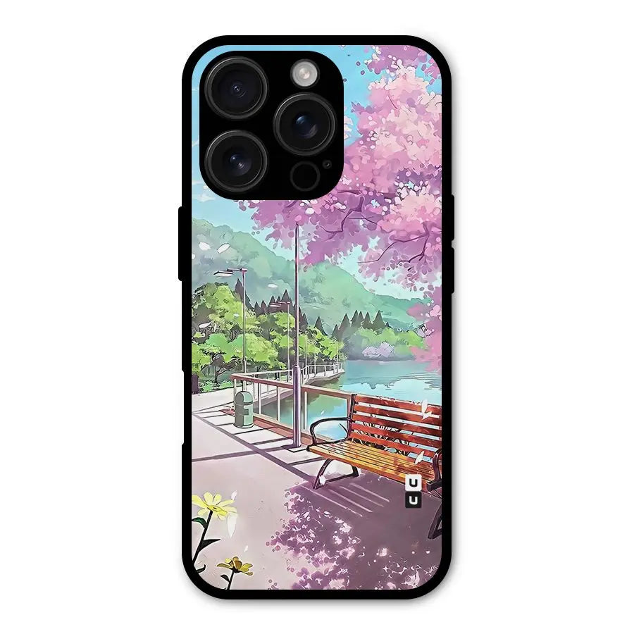 Beautiful Cherry Blossom Landscape Shockproof Hybrid Protection (Metal + TPU) Back Case Cover CoversCart