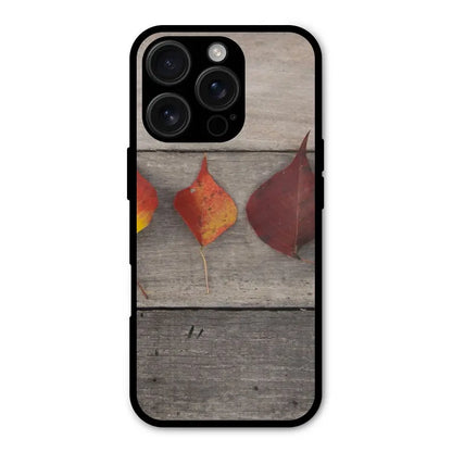 Beautiful Wood Leafs Shockproof Hybrid Protection (Metal + TPU) Back Case Cover CoversCart