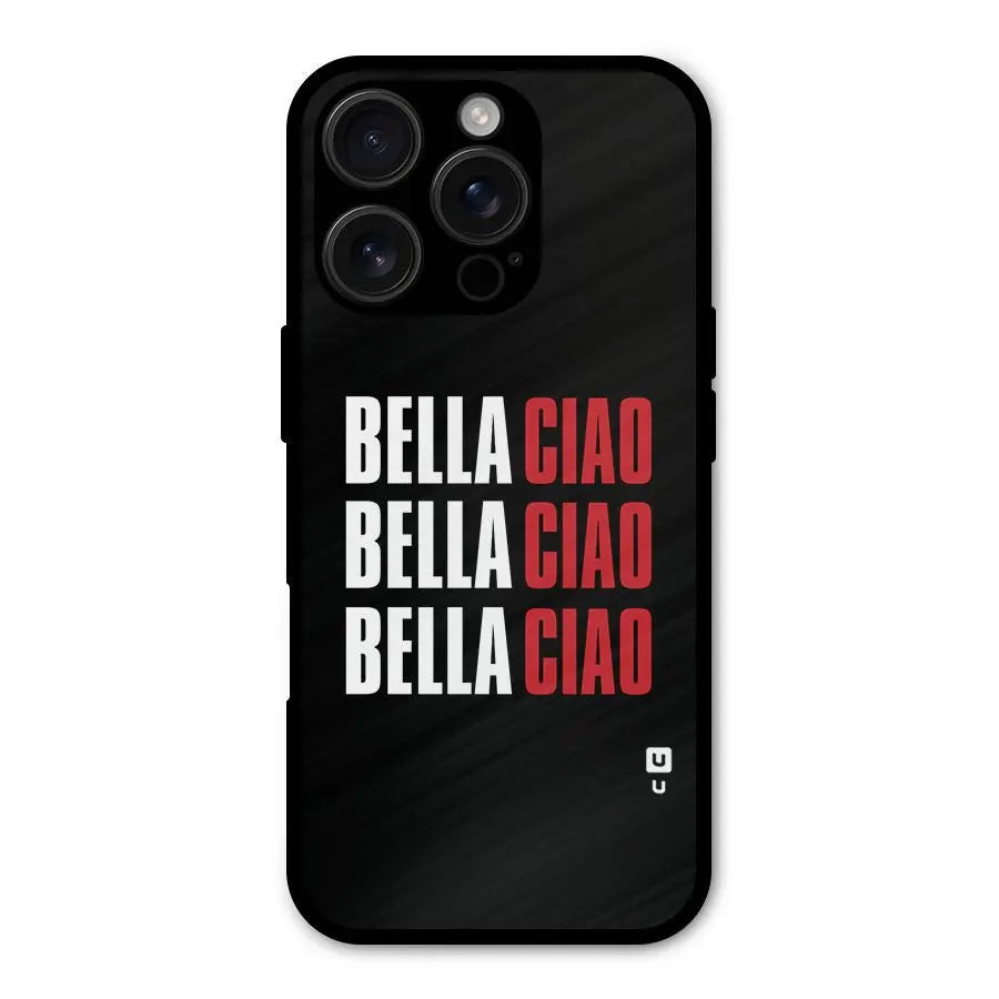 Bella Ciao Bella Ciao Bella Ciao Shockproof Hybrid Protection (Metal + TPU) Back Case Cover CoversCart