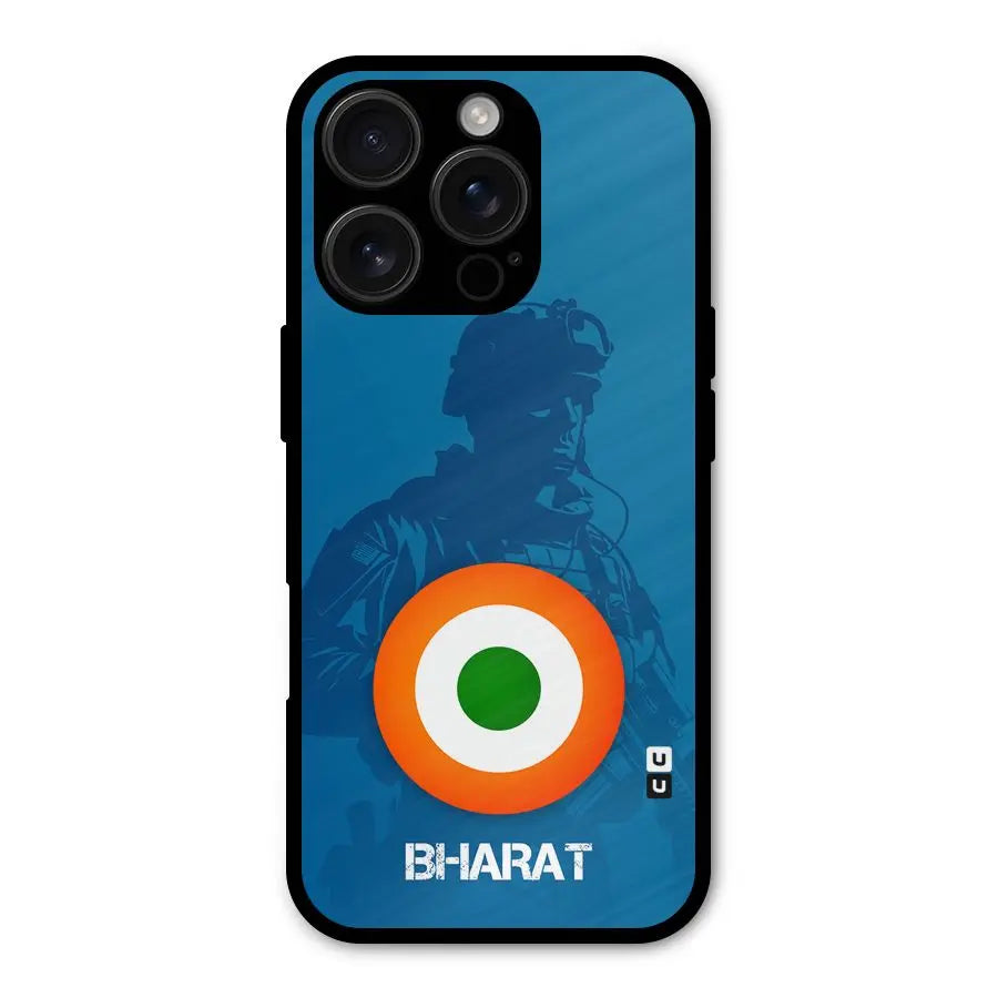 Bharat Commando Shockproof Hybrid Protection (Metal + TPU) Back Case Cover CoversCart