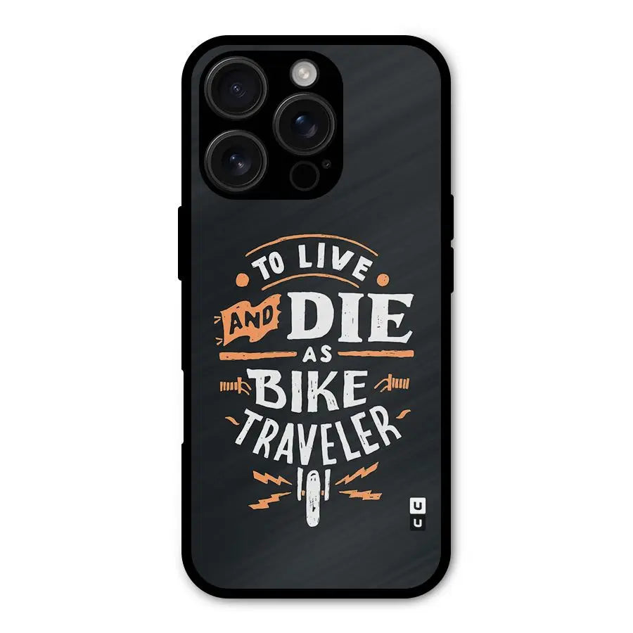 Bike Traveler Shockproof Hybrid Protection (Metal + TPU) Back Case Cover CoversCart