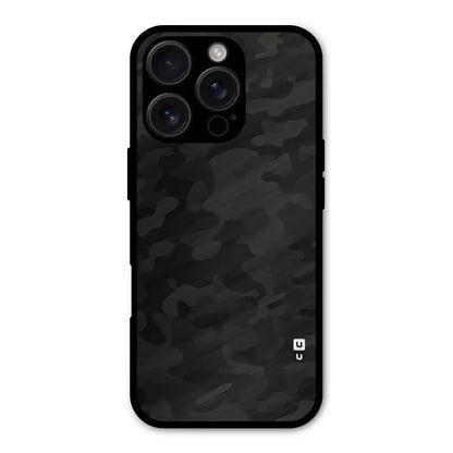 Black Camouflage Shockproof Hybrid Protection (Metal + TPU) Back Case Cover CoversCart