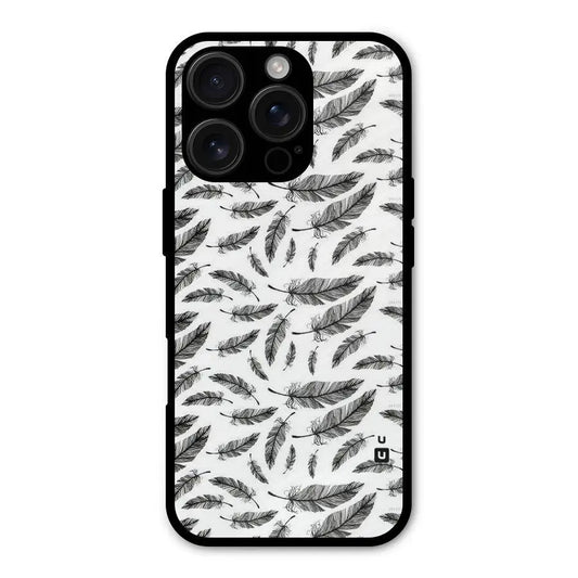 Black Feather Shockproof Hybrid Protection (Metal + TPU) Back Case Cover CoversCart