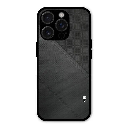 Black Polka Stripe Shockproof Hybrid Protection (Metal + TPU) Back Case Cover CoversCart
