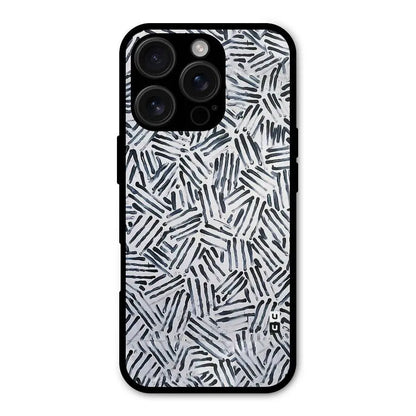 Black Tiny Uneven Shockproof Hybrid Protection (Metal + TPU) Back Case Cover CoversCart