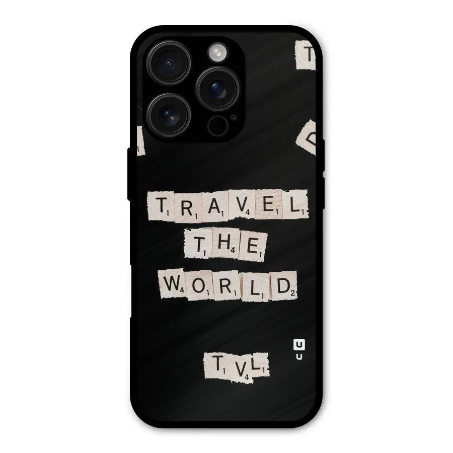 Blocks Travel Shockproof Hybrid Protection (Metal + TPU) Back Case Cover CoversCart