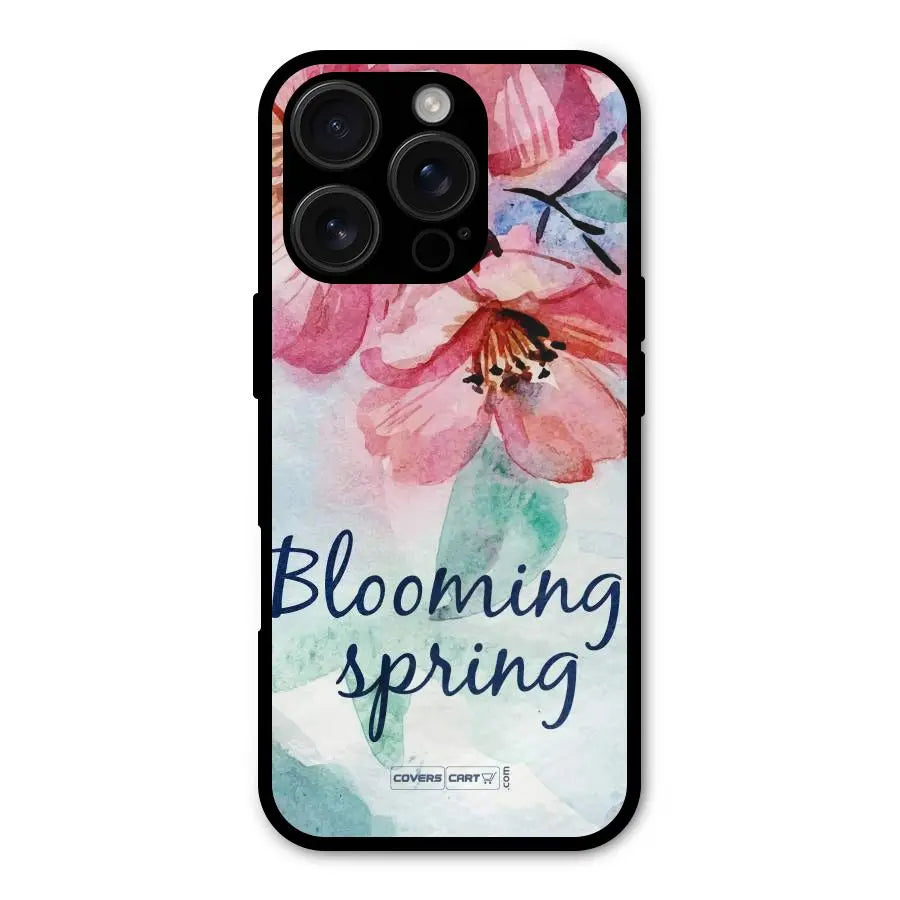 Blooming Spring Shockproof Hybrid Protection (Metal + TPU) Back Case Cover CoversCart