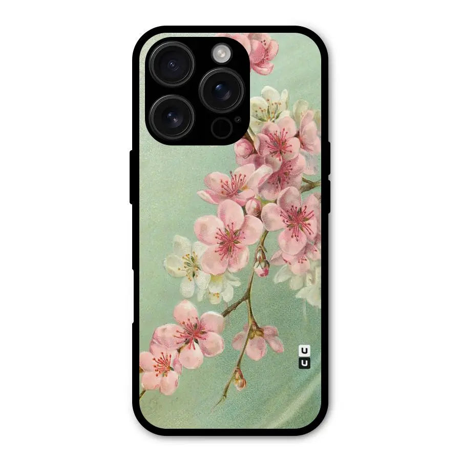 Blossom Cherry Design Shockproof Hybrid Protection (Metal + TPU) Back Case Cover CoversCart
