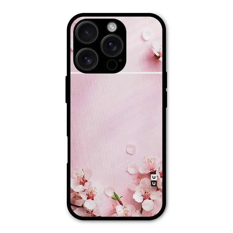 Blossom Frame Pink Shockproof Hybrid Protection (Metal + TPU) Back Case Cover CoversCart