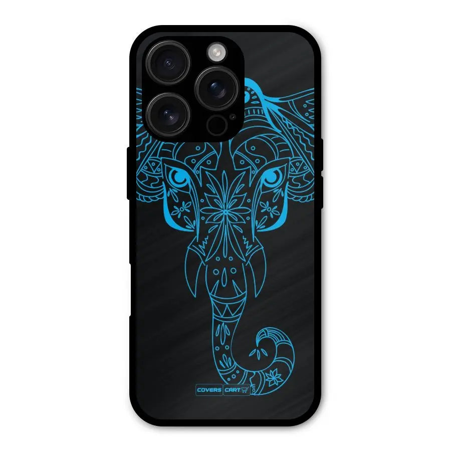 Blue Elephant Ethnic Shockproof Hybrid Protection (Metal + TPU) Back Case Cover CoversCart