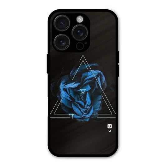 Blue Magic Triangle Shockproof Hybrid Protection (Metal + TPU) Back Case Cover CoversCart