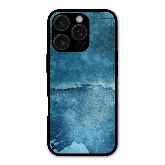 Blue Paint Wall Shockproof Hybrid Protection (Metal + TPU) Back Case Cover CoversCart