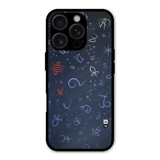 Blue Symbols Shockproof Hybrid Protection (Metal + TPU) Back Case Cover CoversCart