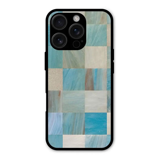 Blue Tiles Shockproof Hybrid Protection (Metal + TPU) Back Case Cover CoversCart